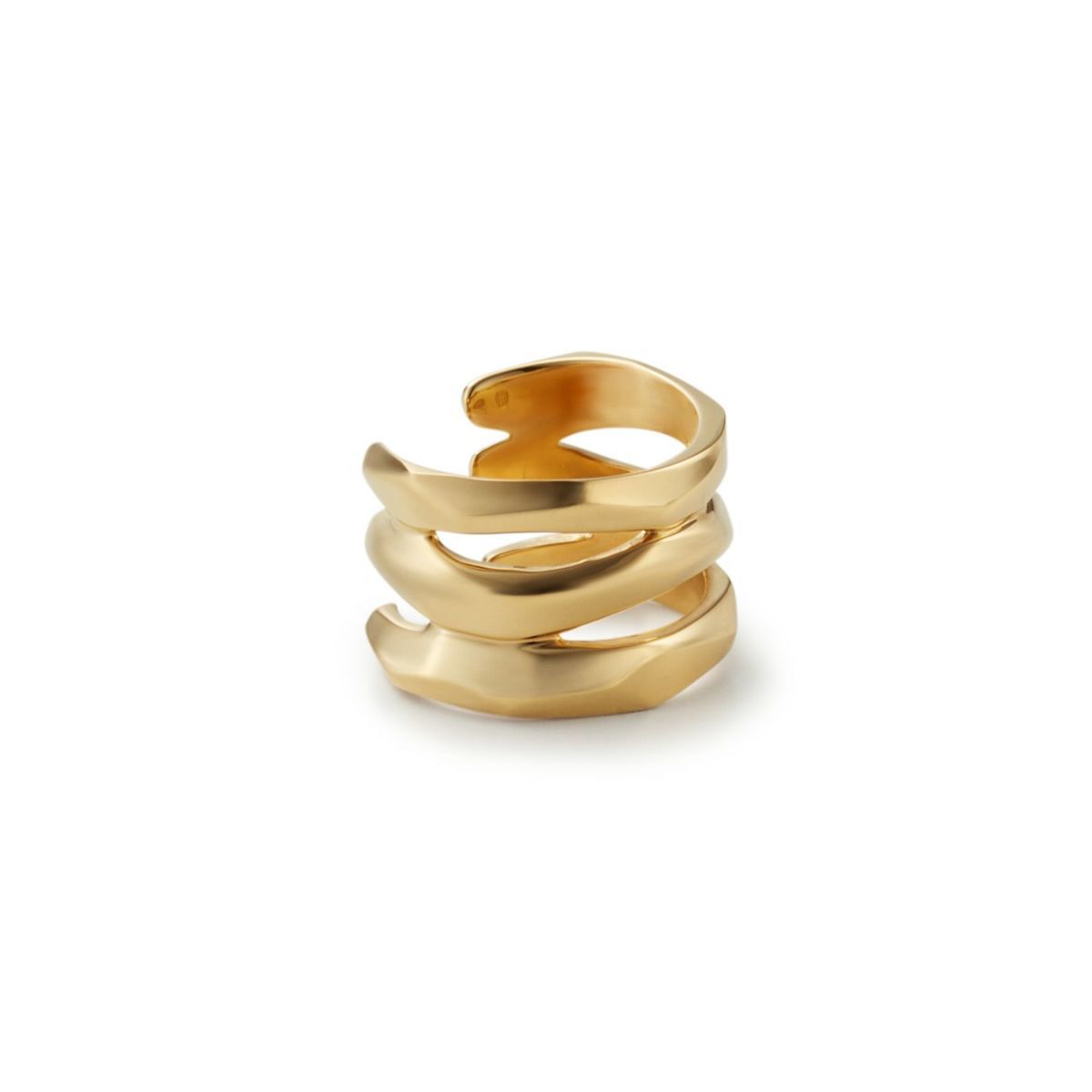 Vine Pattern Ear Cuff - L - GOLD | GARNI ONLINE STORE
