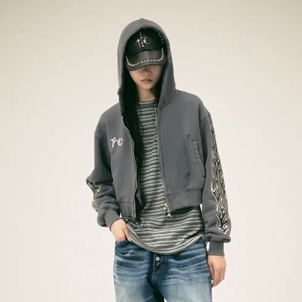 【残り一点】TC Stripe Long Sleeve