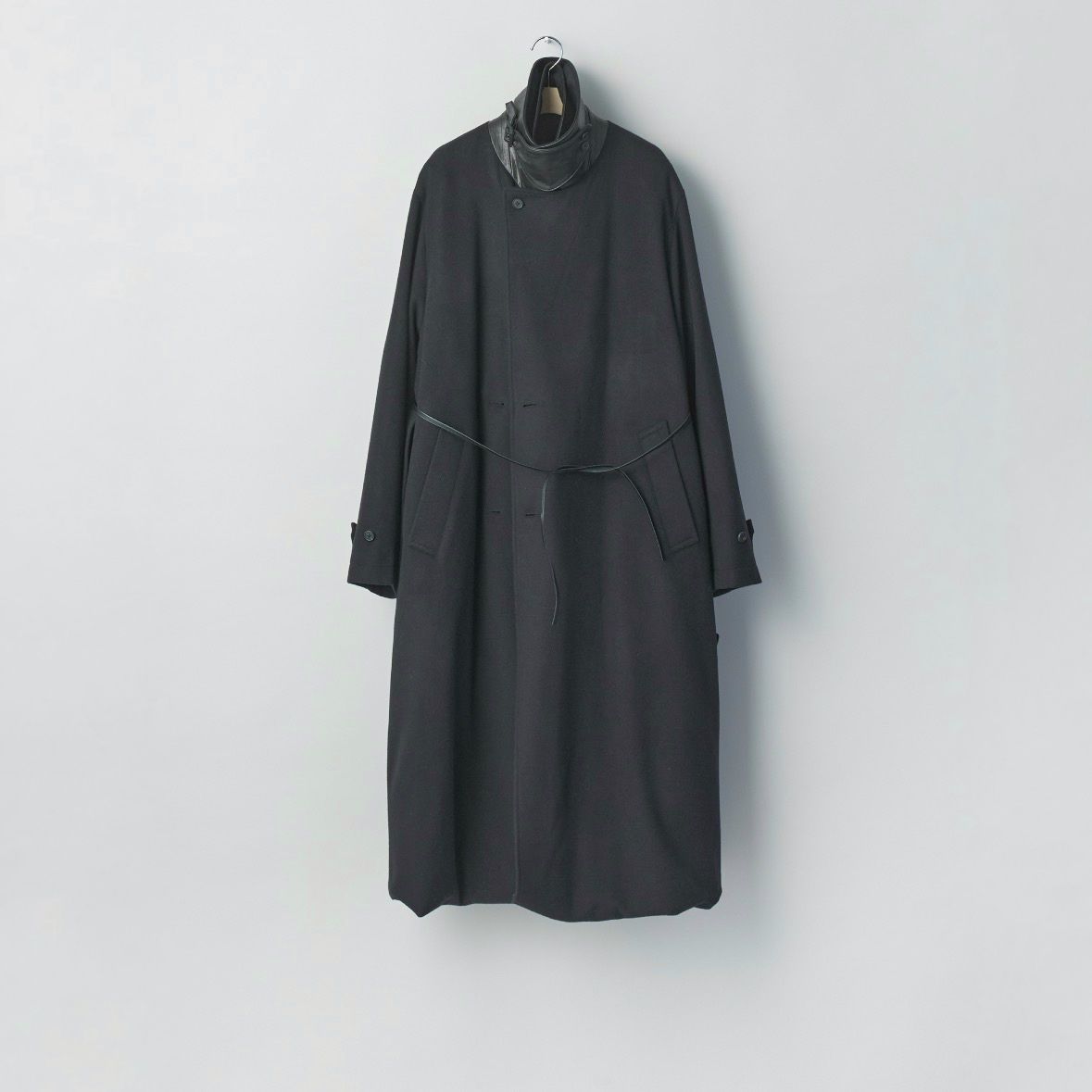 【残りわずか】Wool Cashmere Layered Combination Coat
