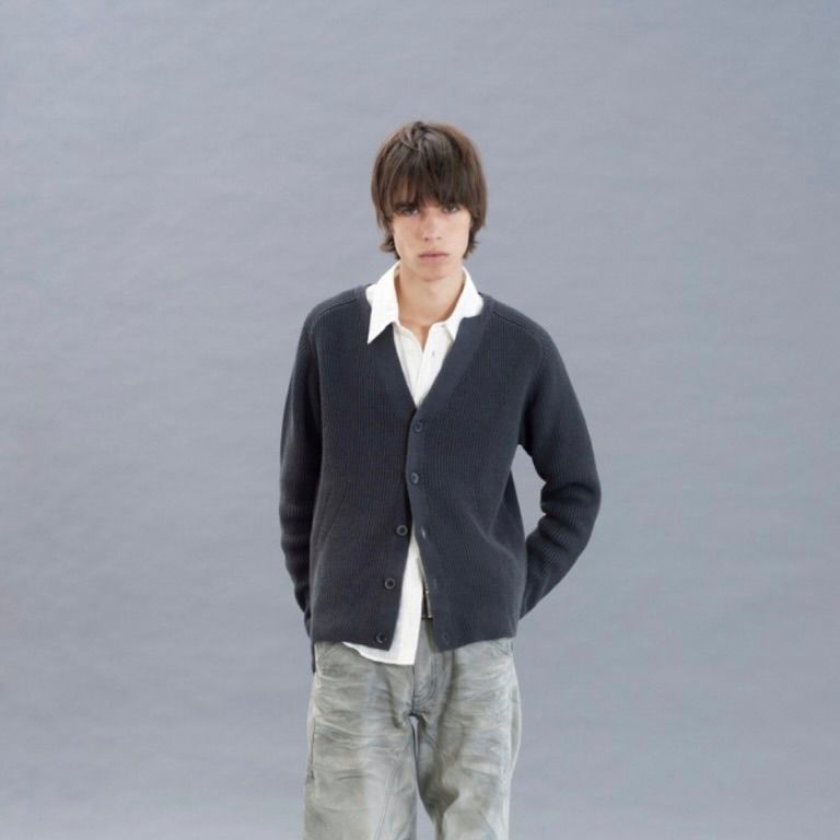 【残り一点】Ribbed Cardigan