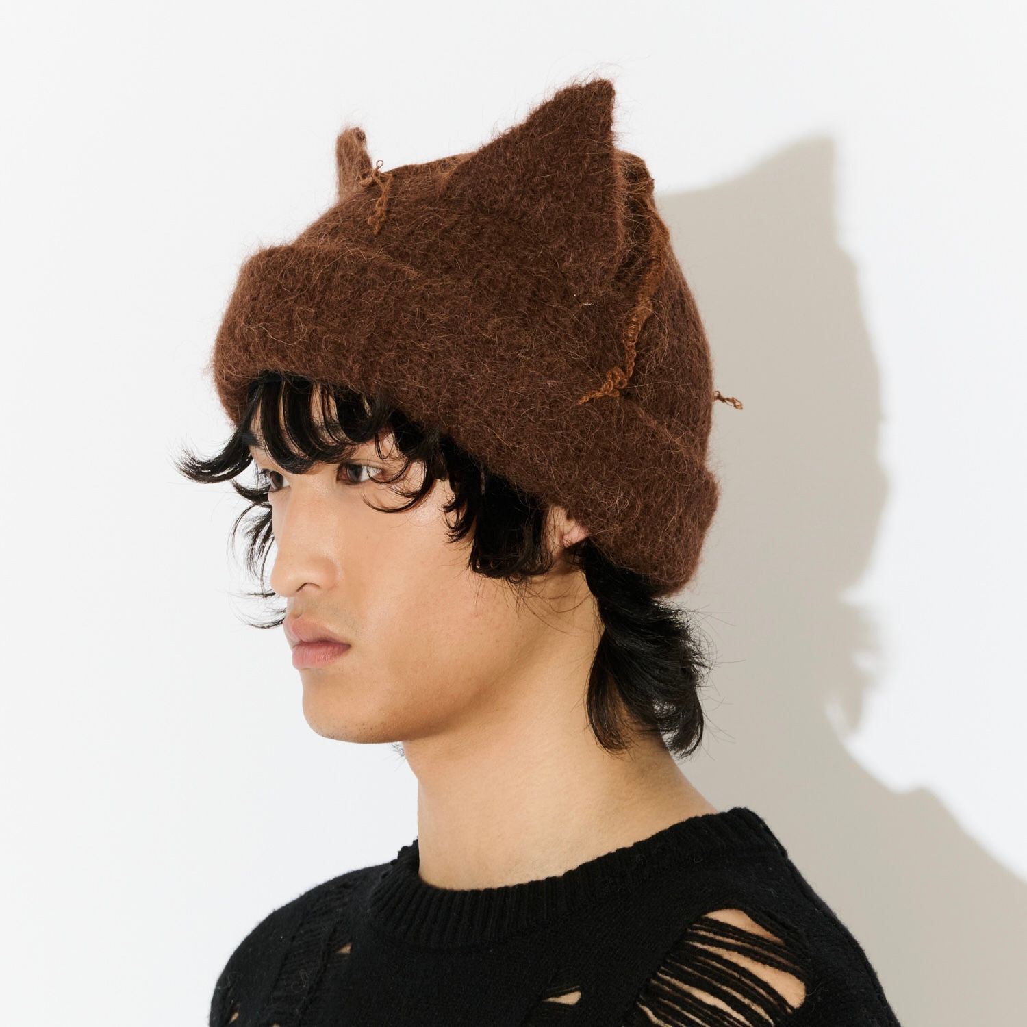 【残り一点】Alpaca Chunky Ears Beanie