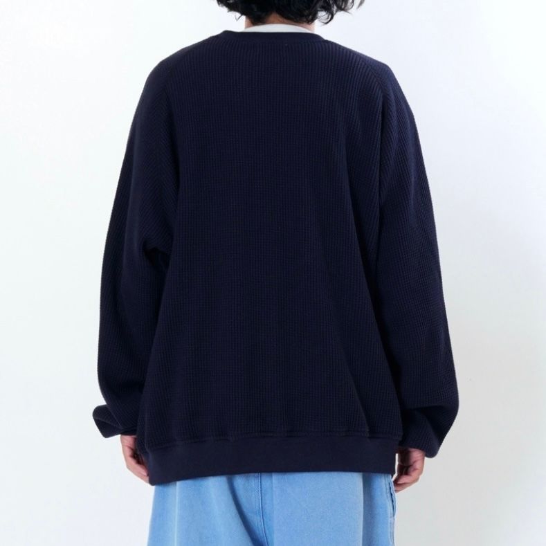 【残り一点】Waffle Crew Neck