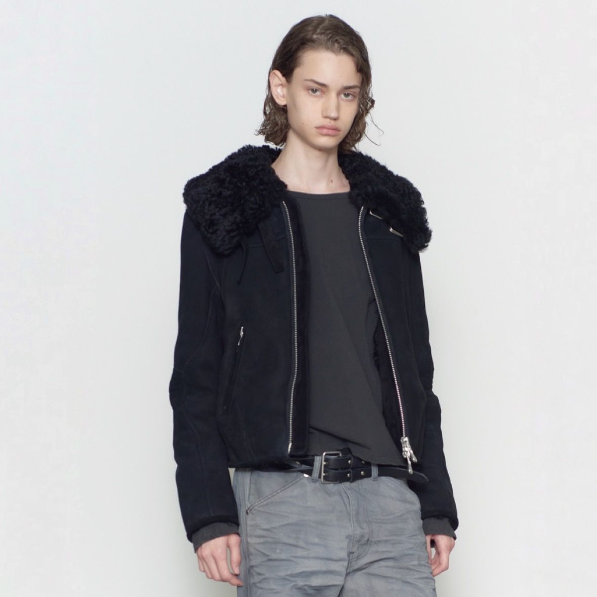 【残り一点】Mouton Bomber Jacket