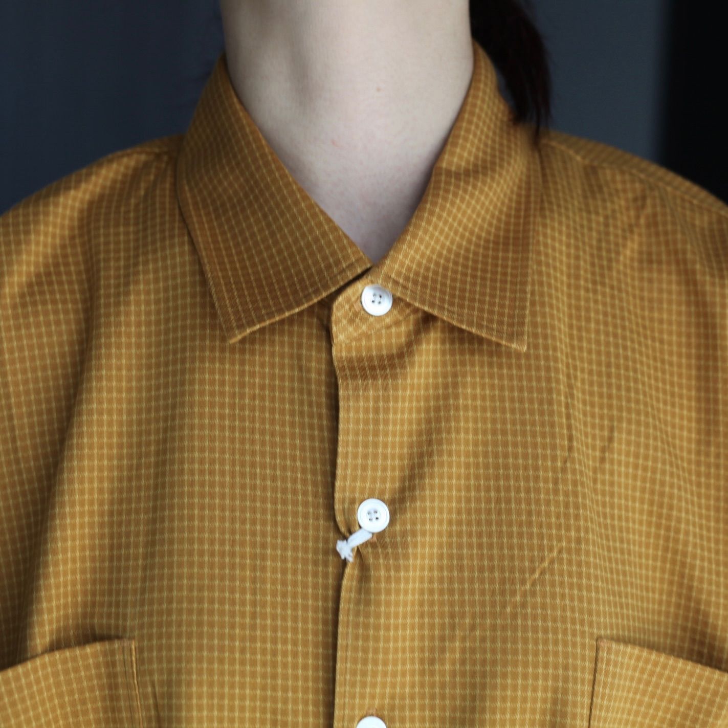 【残り一点】36G Check Balise Shirt