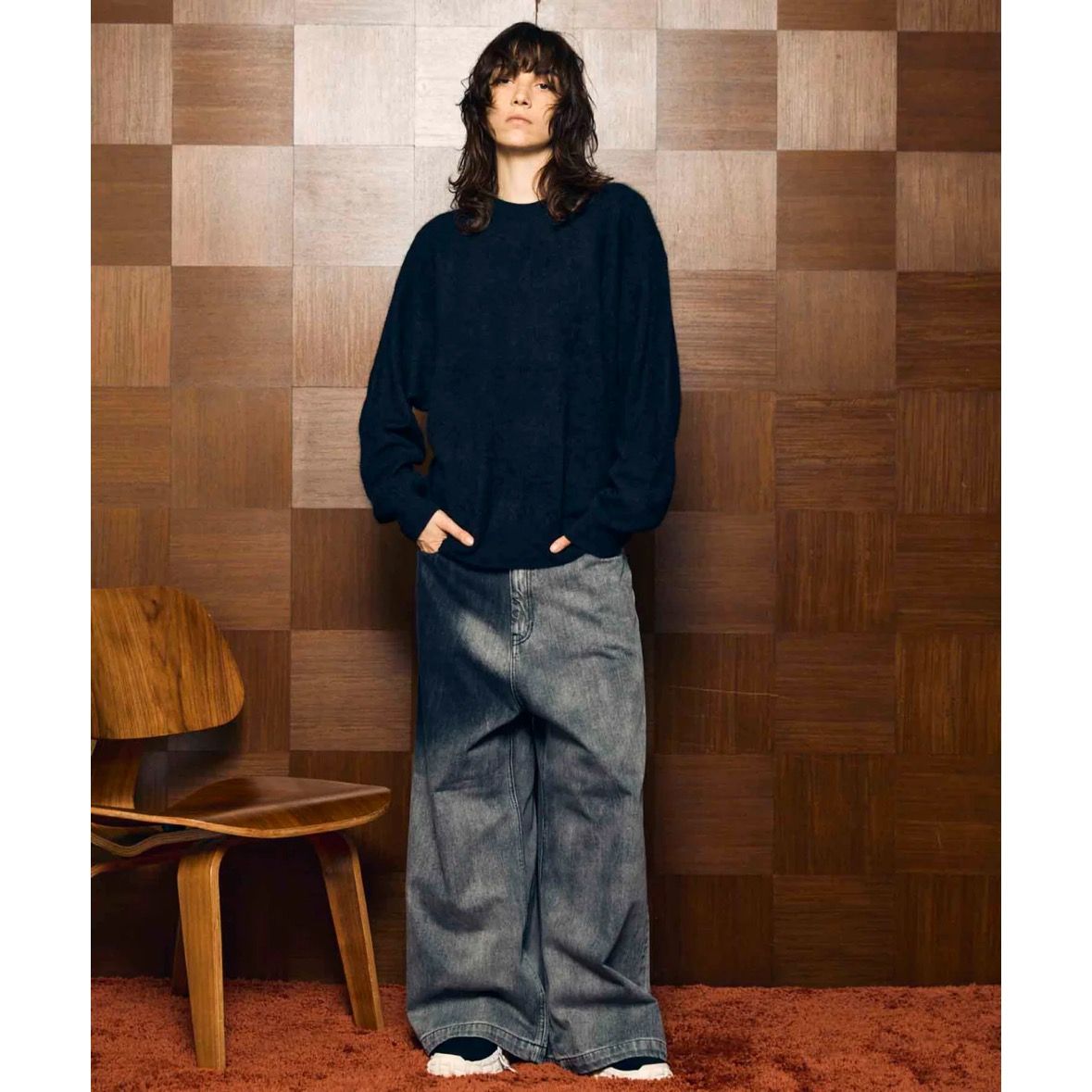 【残り一点】Hyper Wide Denim Buggy Pants