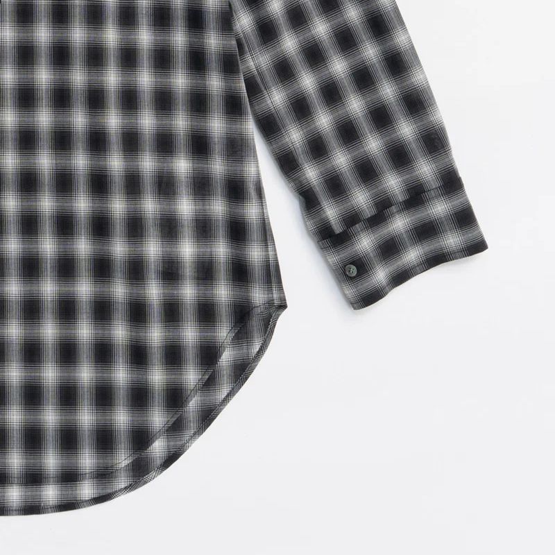 【残り一点】Hoodie Check Shirt