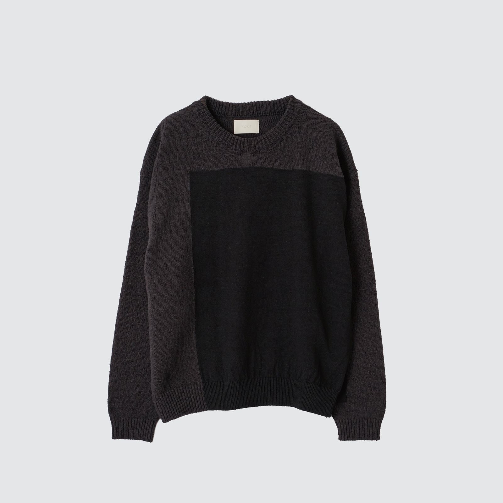 1月までの出品予定【YOKE】Intarsia Crewneck Sweater