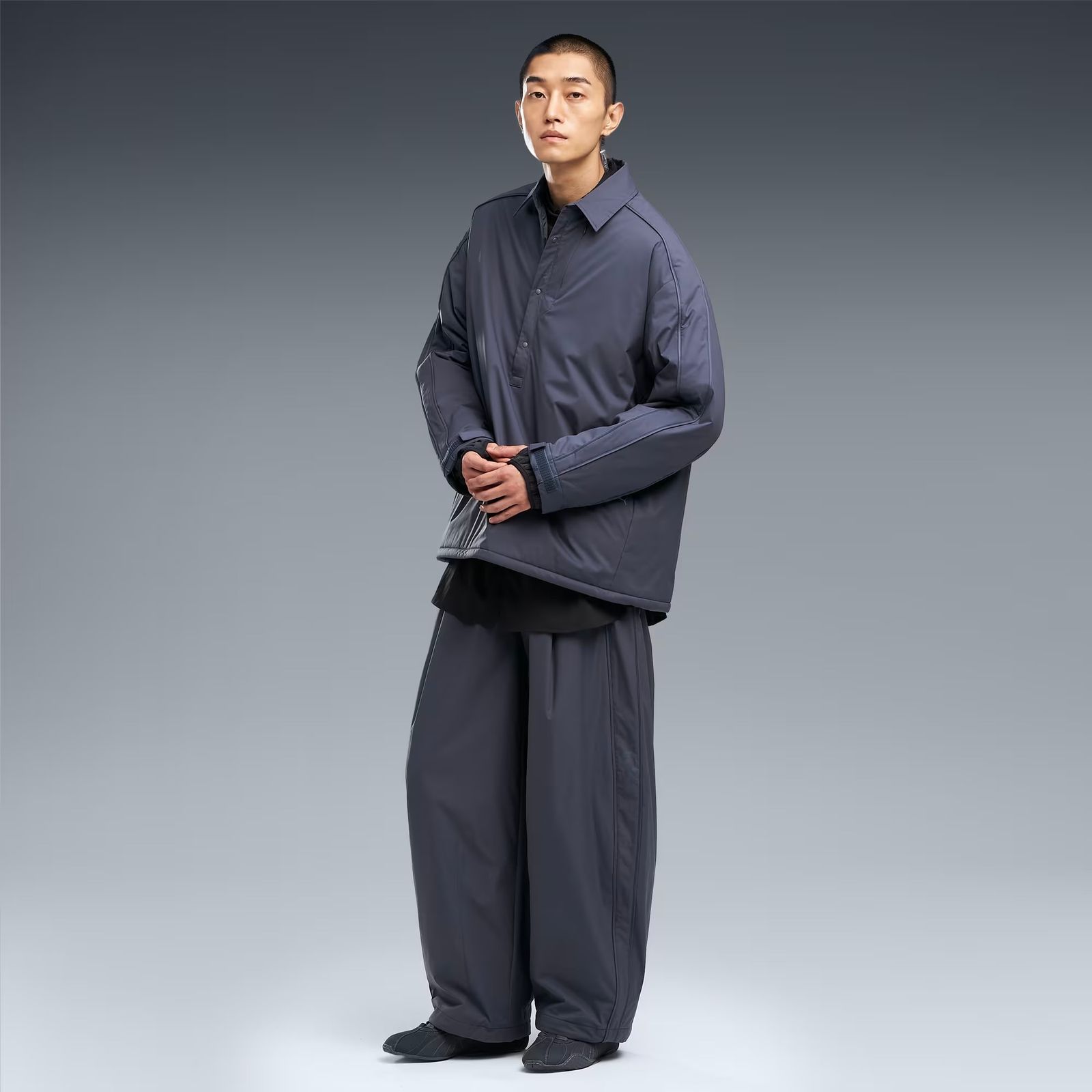 【残り一点】Matt Taffeta Thin Padded Pnts