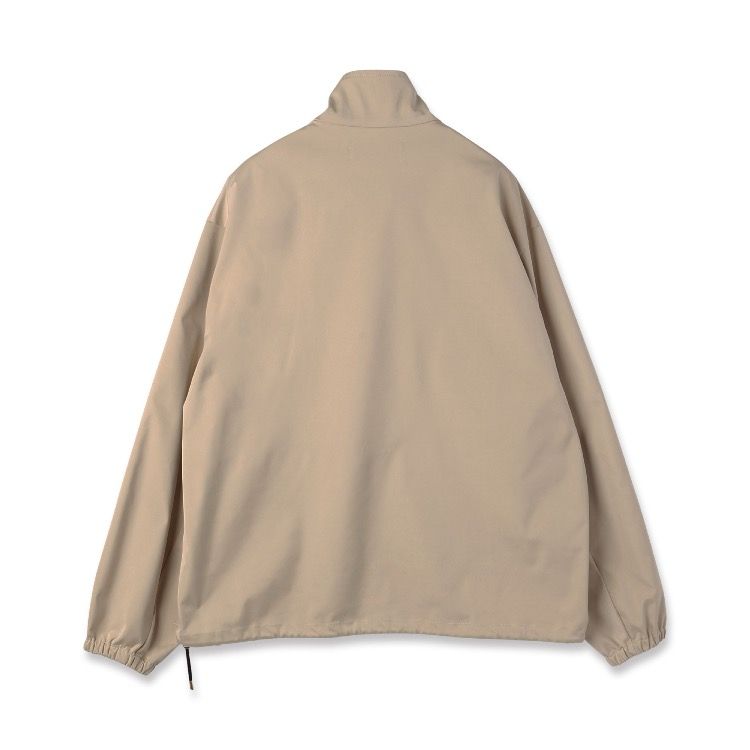 【残り一点】Double Satin Half Zip Embroidery Patch Pullover