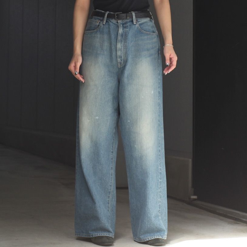 【残り一点】5pocket Baggy Pants(USED FADE)