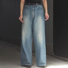 【残り一点】5pocket Baggy Pants(USED FADE)