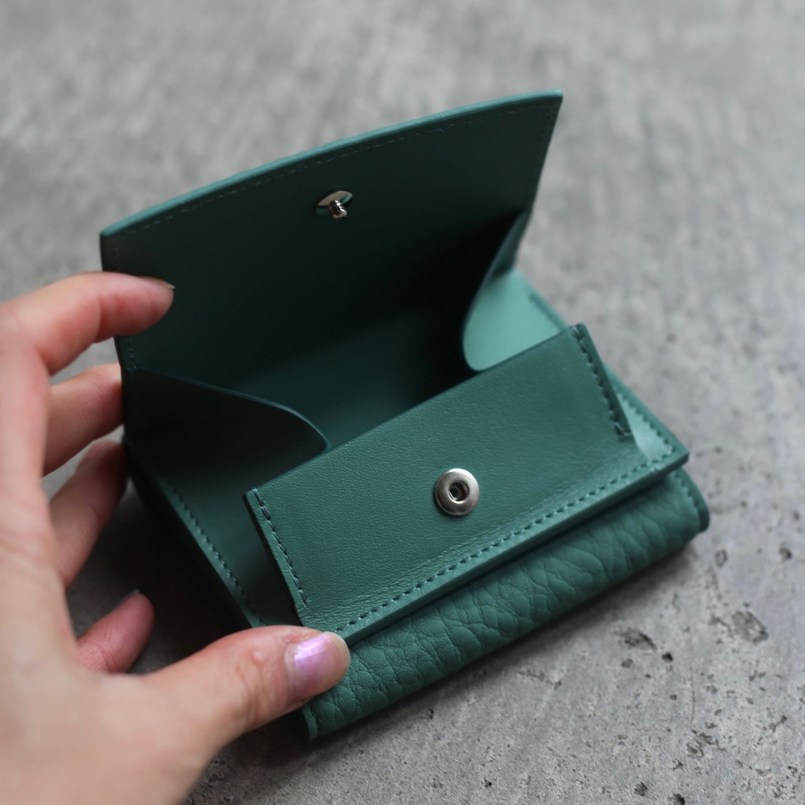 【残りわずか】Cristy Trifold Mini WLT(DIPLO SKY)