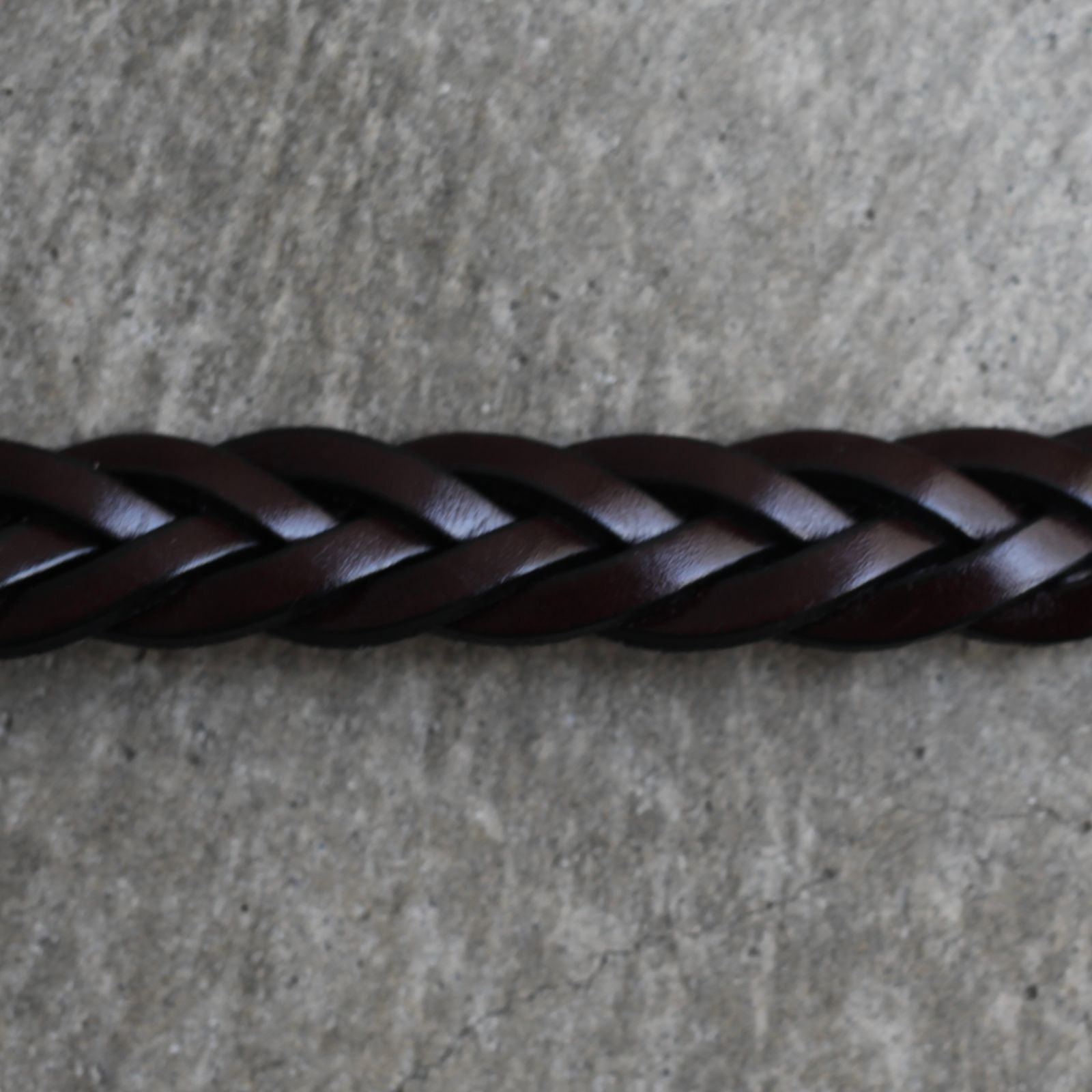 【残り一点】1/4 Braided Belt(HAVANA)