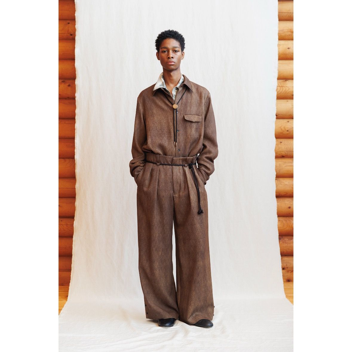 【残り一点】Wooden Bolo Tie