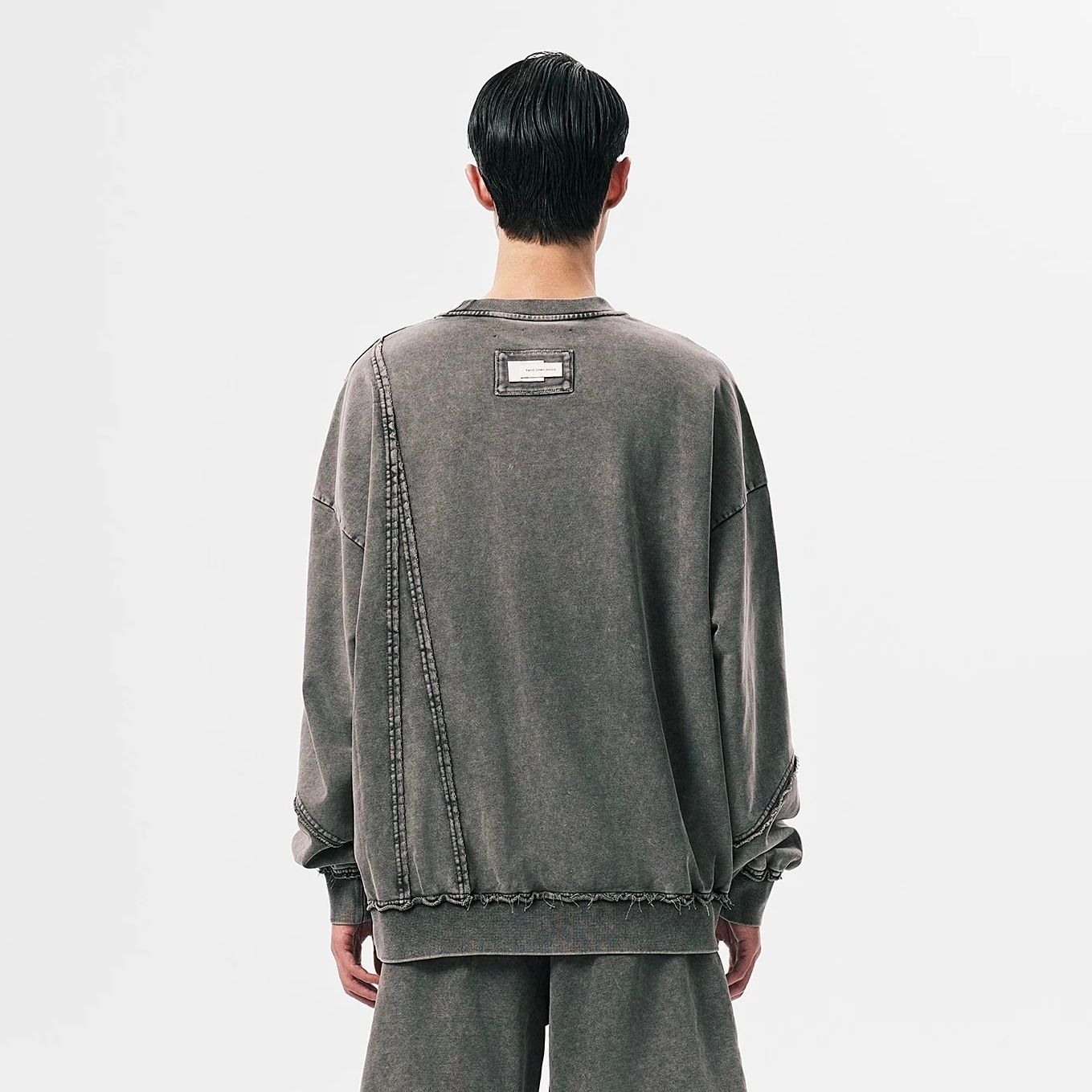 【残り一点】Tie Dye Panelled Sweater