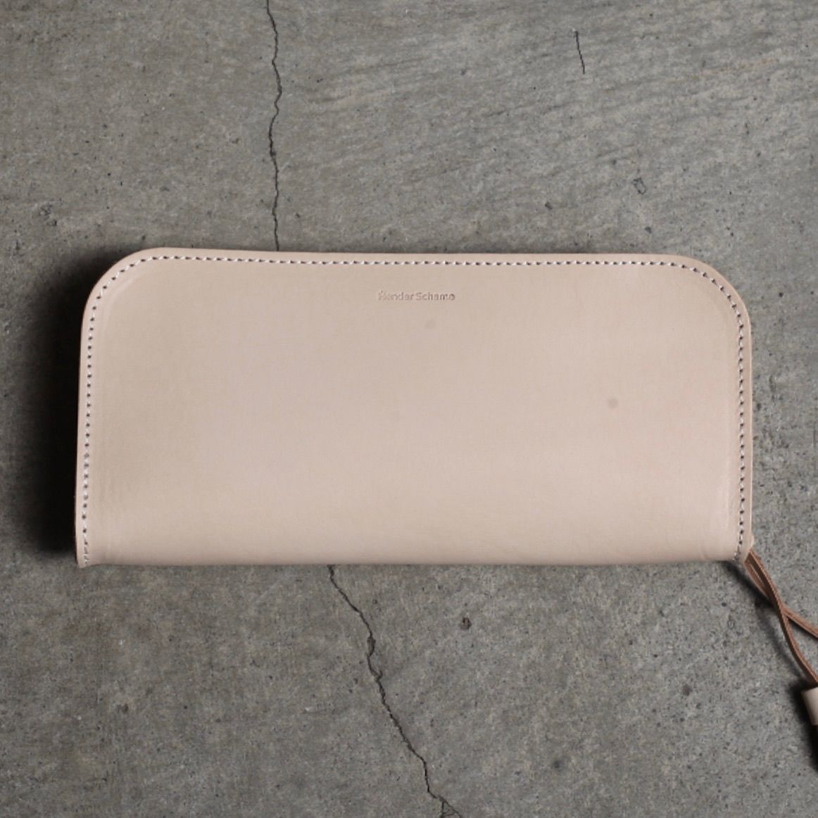 【残りわずか】Zip Pen Case(NATURAL×WHITE)