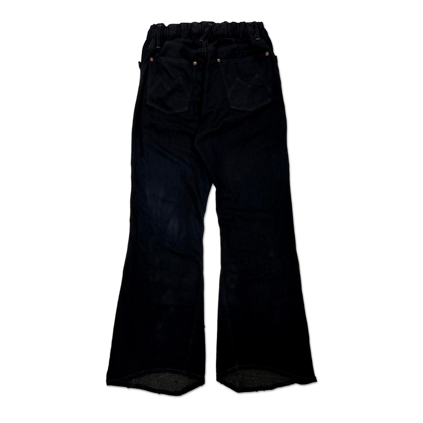 【残り一点】Home Flare Jeans With Damaged(INLAY DENIM)