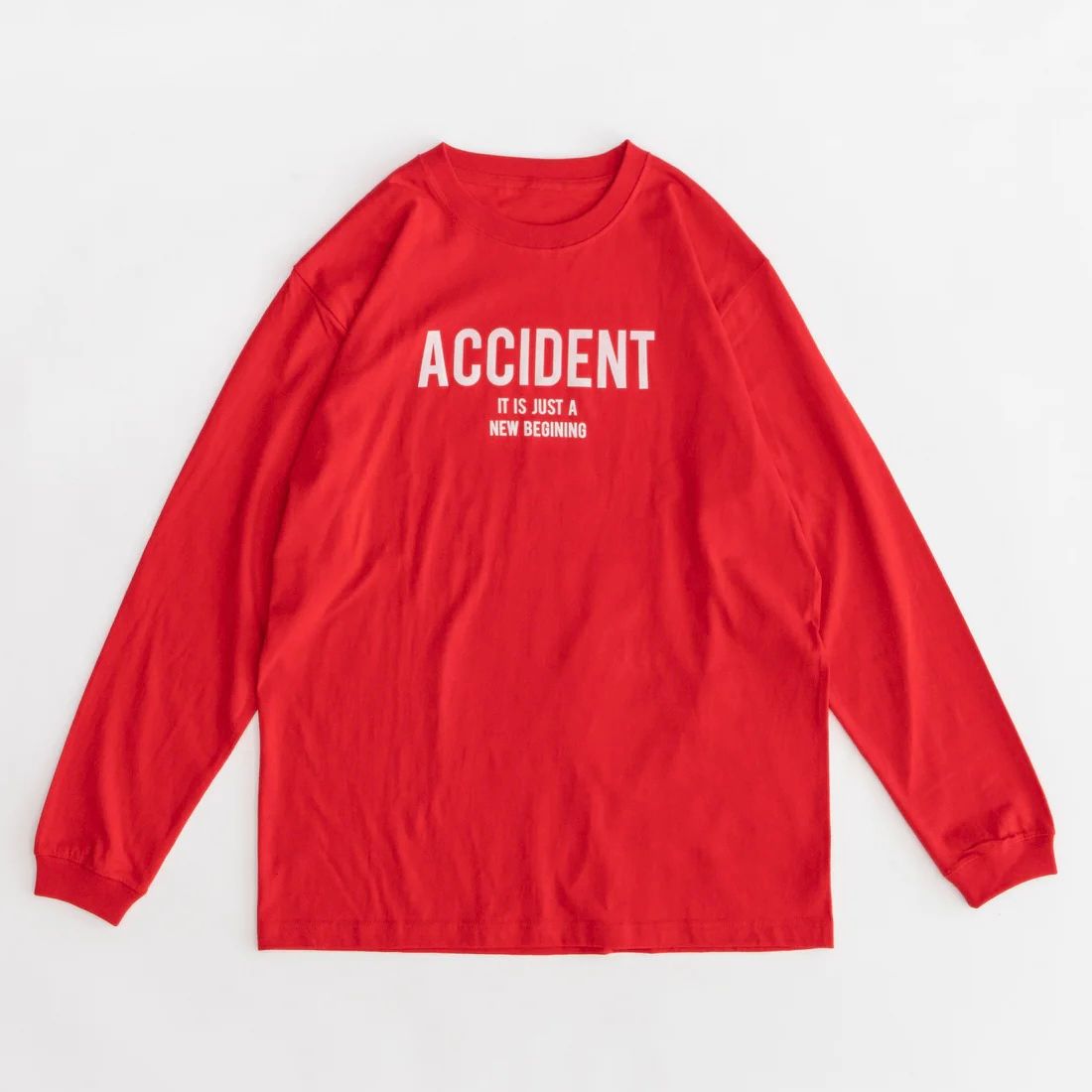 MAISON SPECIAL - 【残り一点】Accident Handouted Long Sleeve T