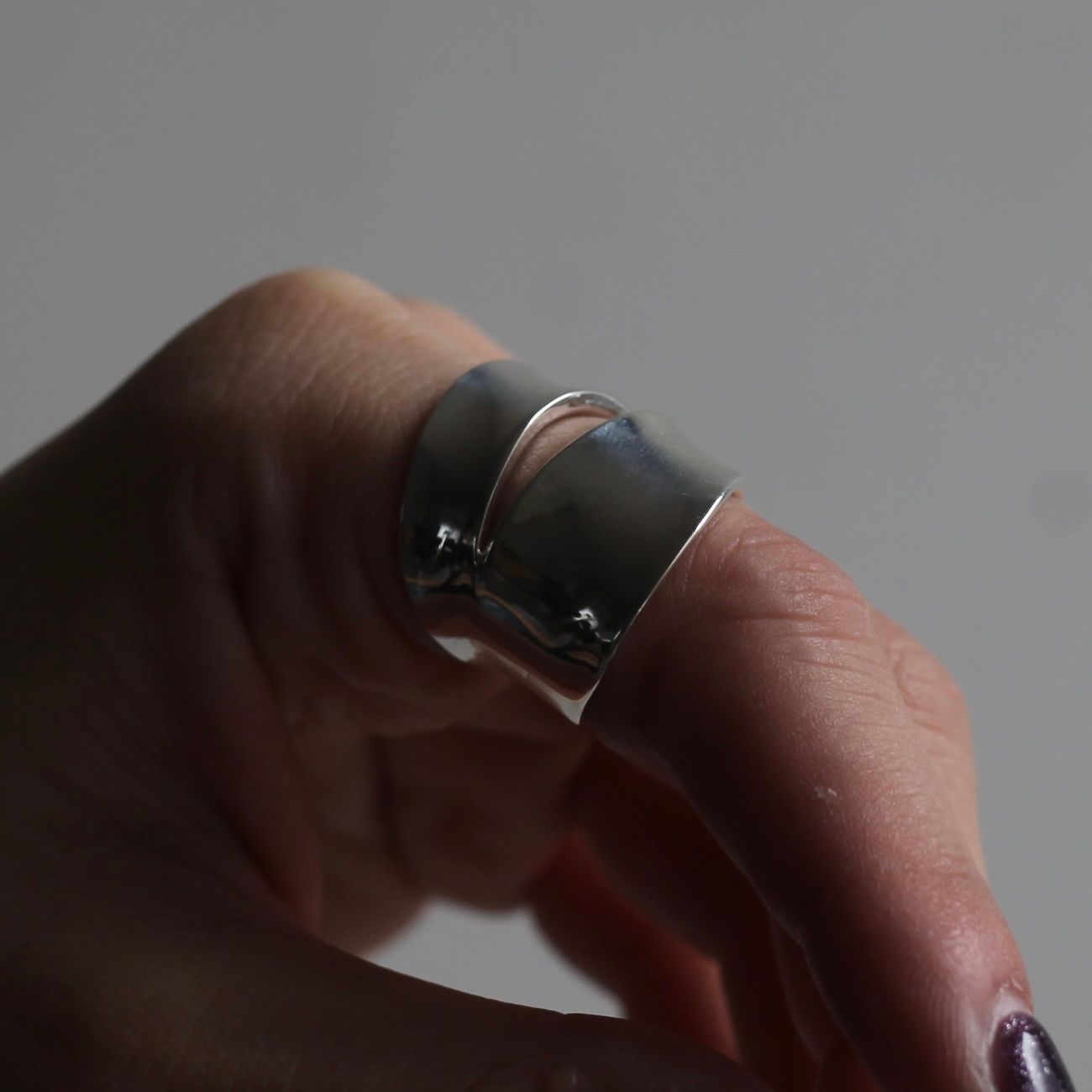 【残り一点】Angled Slit Ring