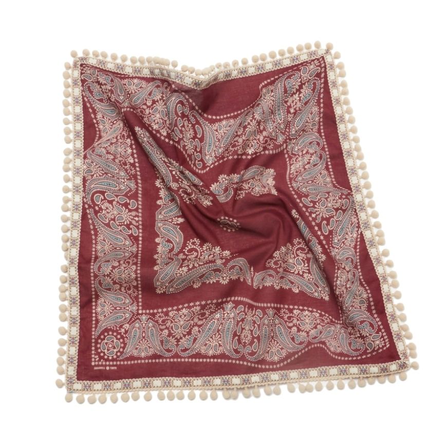 【残り一点】Pompom Bandana