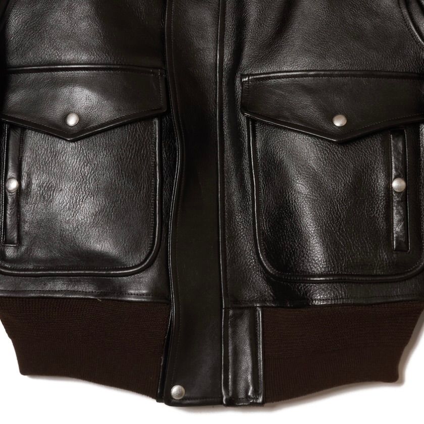 【残り一点】Shrink Leather G-1 Jacket