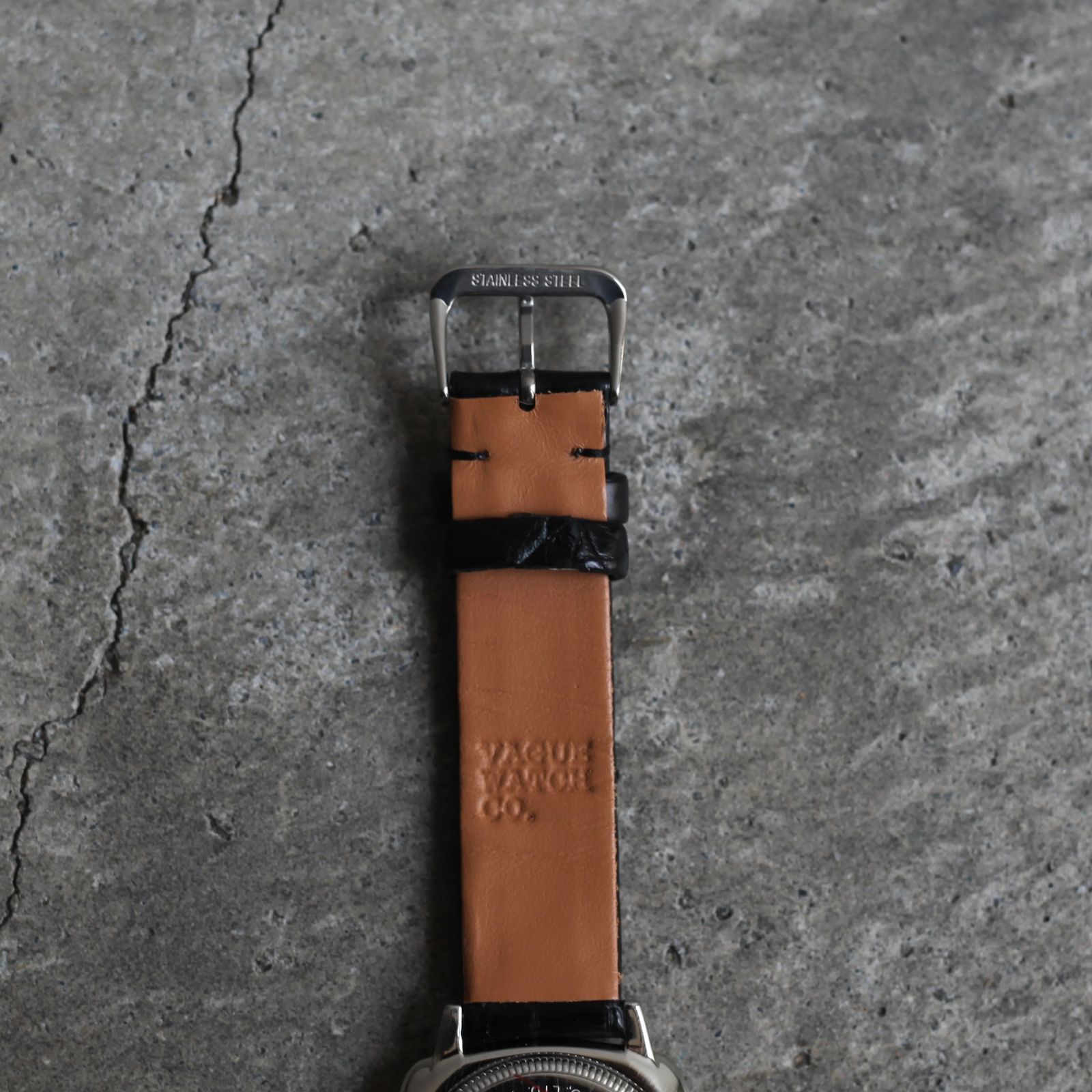 【残り一点】Coussin 12 Croco(MEN/SILVER×BLACK)