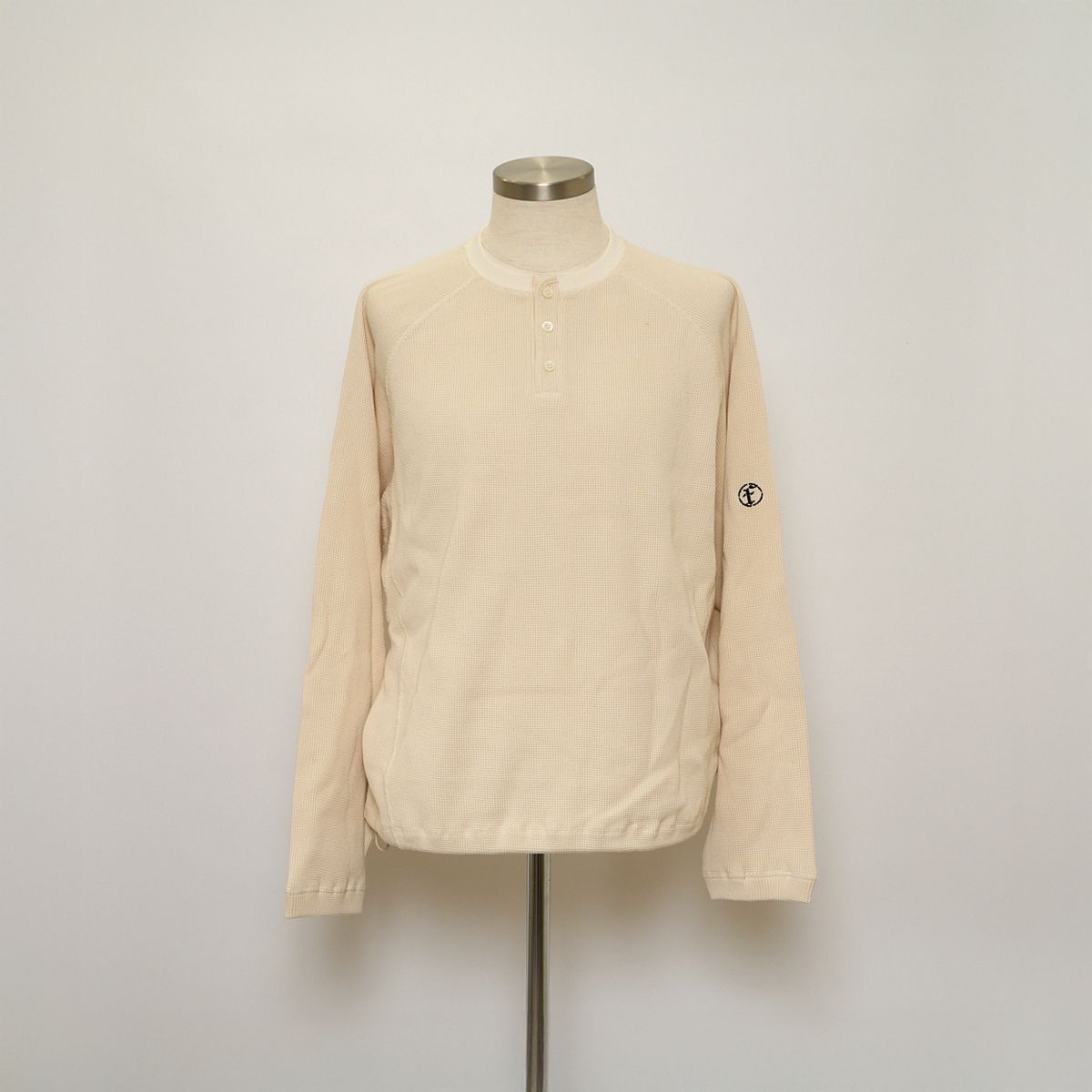 【残り一点】Lazy Thermal Henley Neck