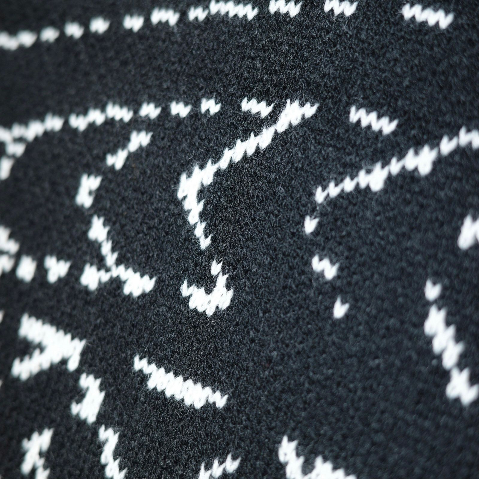 【残り一点】Face Knit Blanket