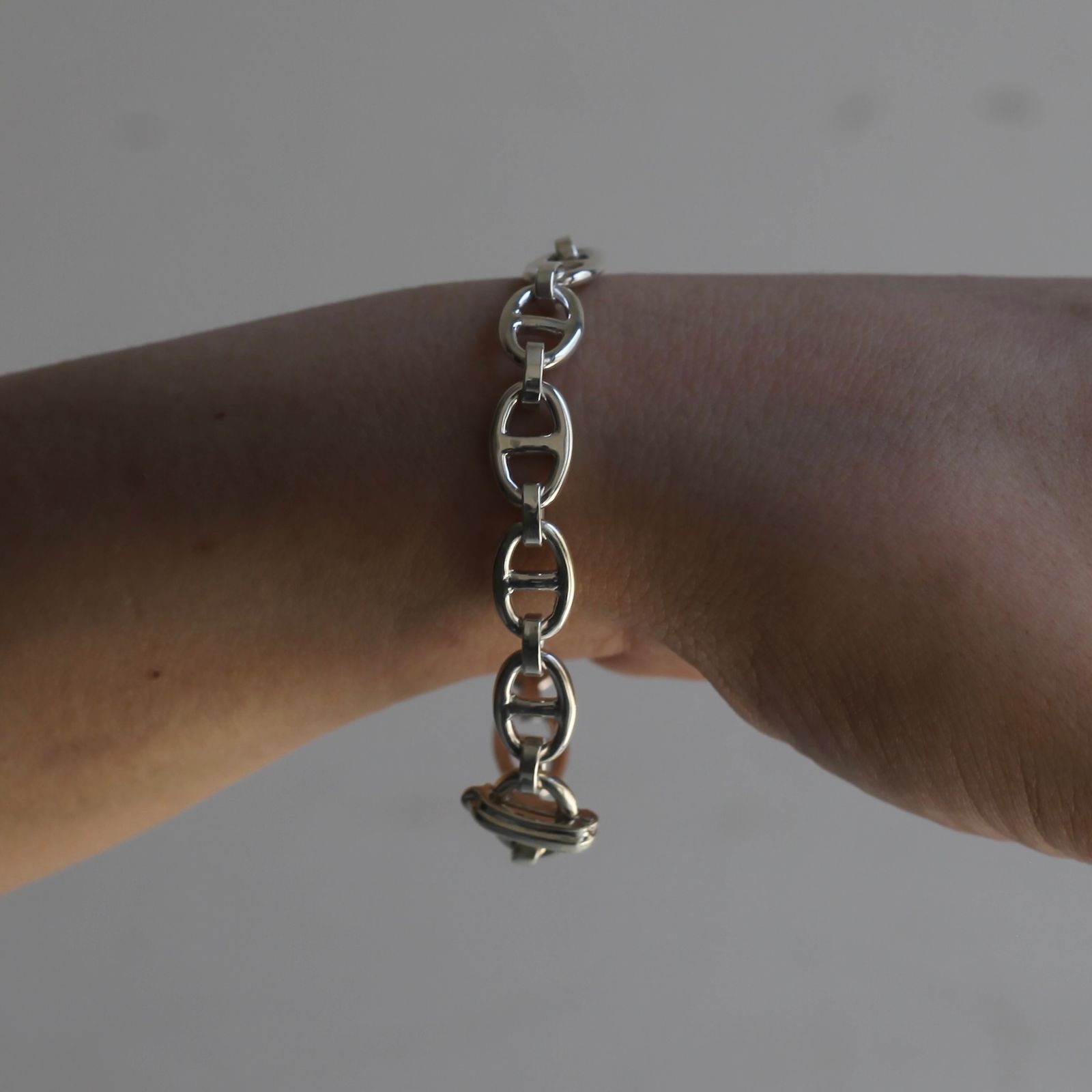 【残り一点】Seamless Anchor Chain Bracelet