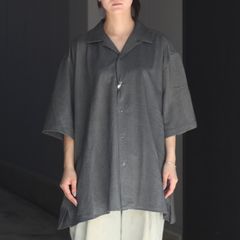 【残り一点】28G Loop Yarn Glen Check Ether Shirt