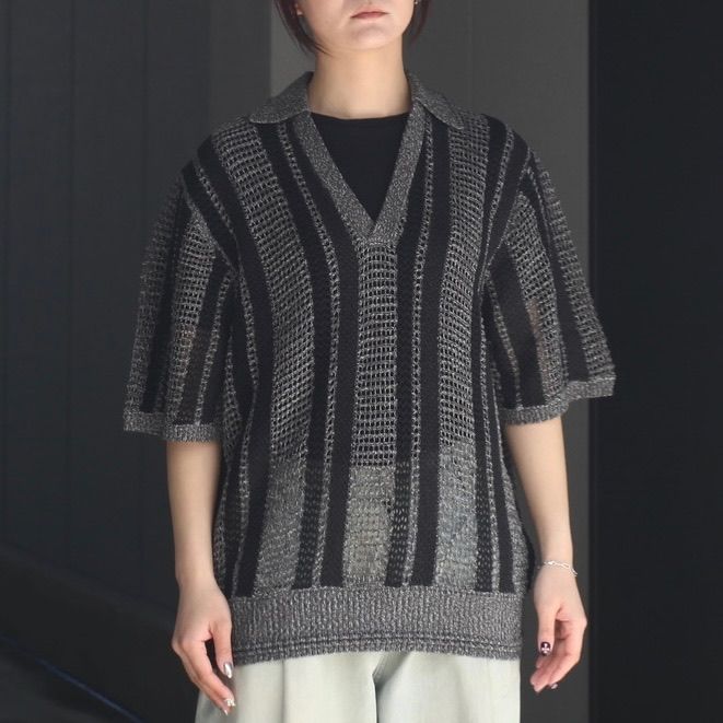 【残り一点】Detachable Collars Skipper Knit