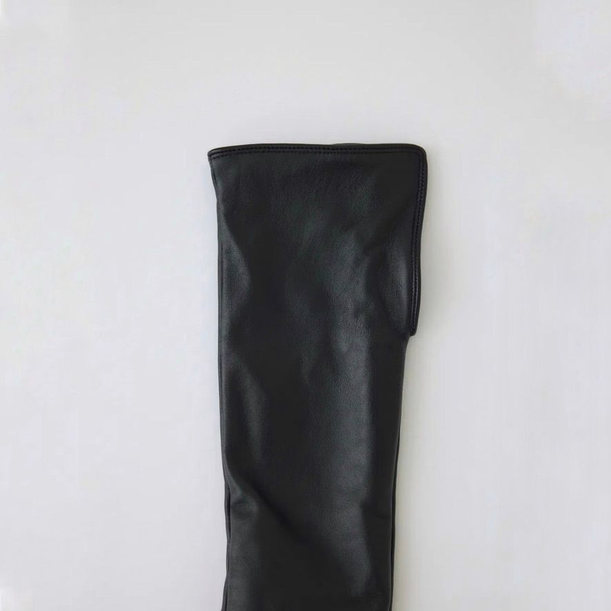 【残り一点】Long Leather Knit Gloves