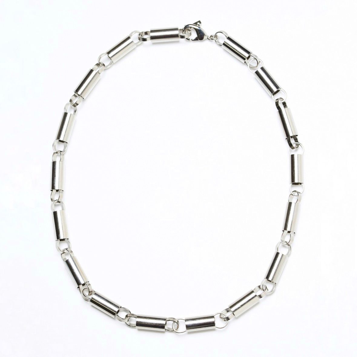 【残り一点】Pipe Chain Necklace(SILVER)
