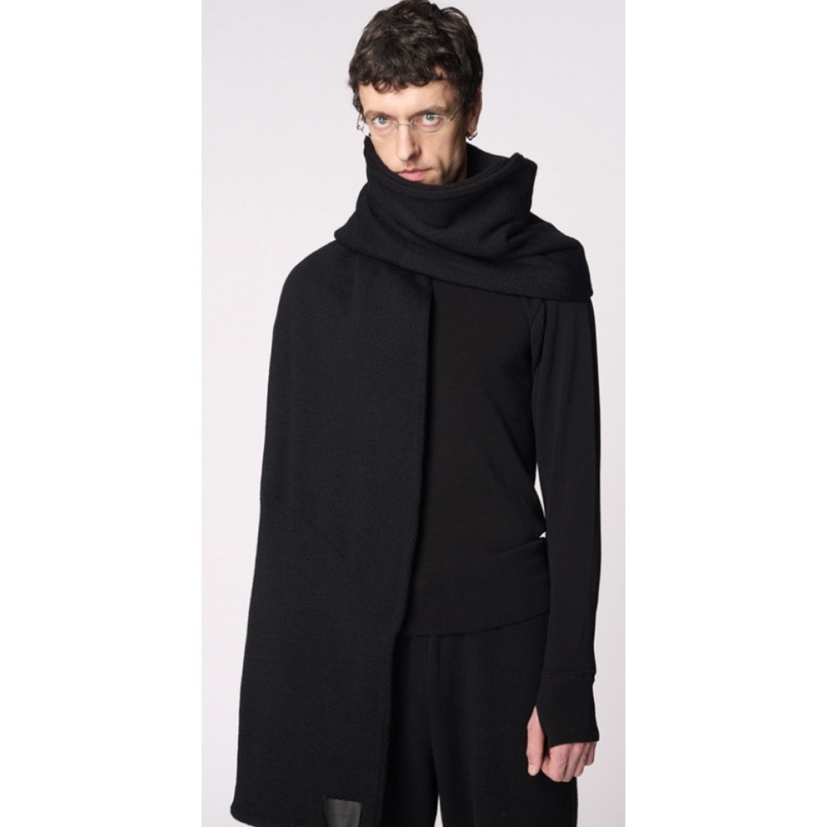 【残り一点】Ellipse Knitted Wrap