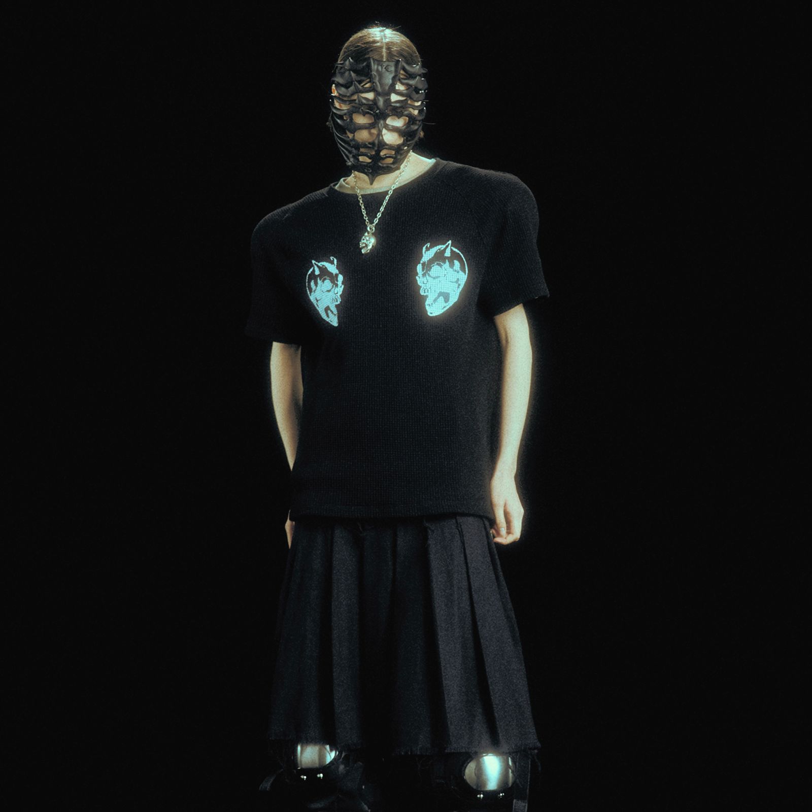 【残り一点】Bulk Shoulder Waffle T-shirt