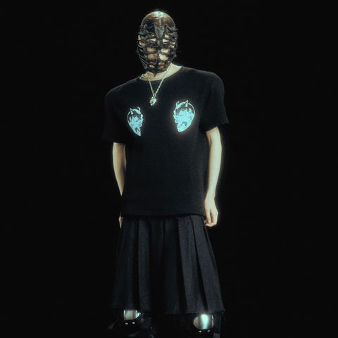 【残り一点】Bulk Shoulder Waffle T-shirt