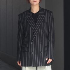 【残り一点】Stripe Double Jacket