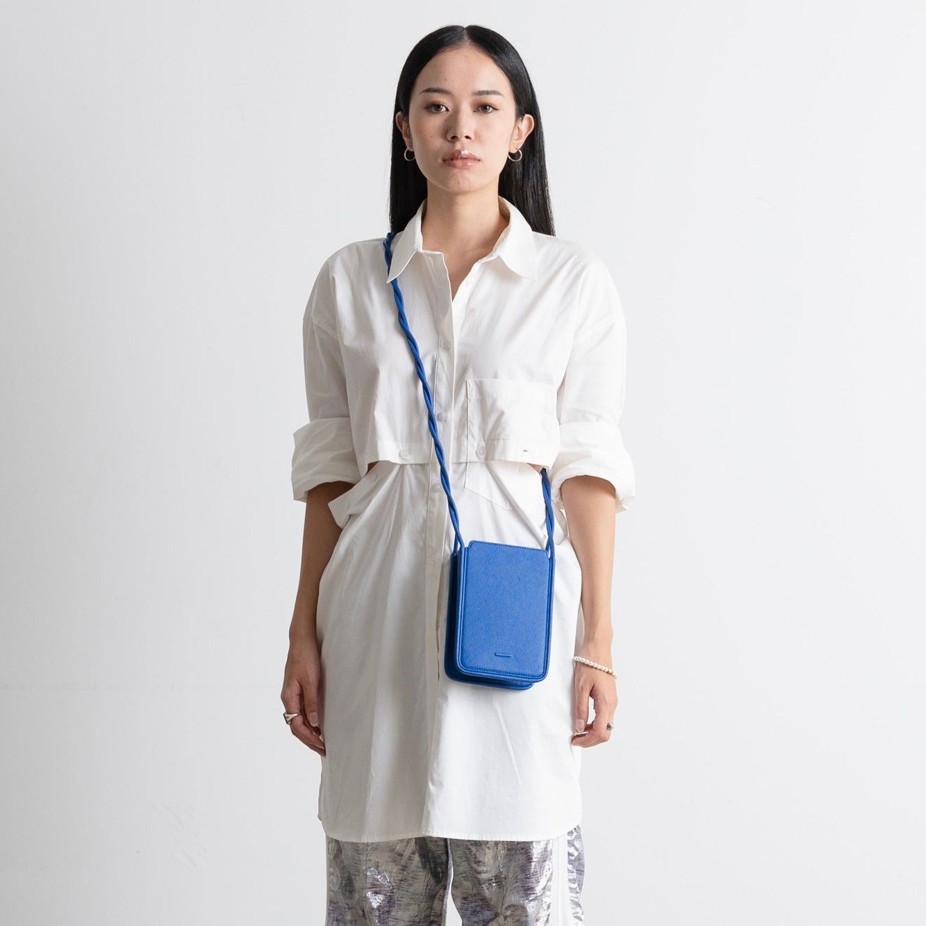 【残り一点】ウォレットバッグ_Wide(LAPIS BLUE)