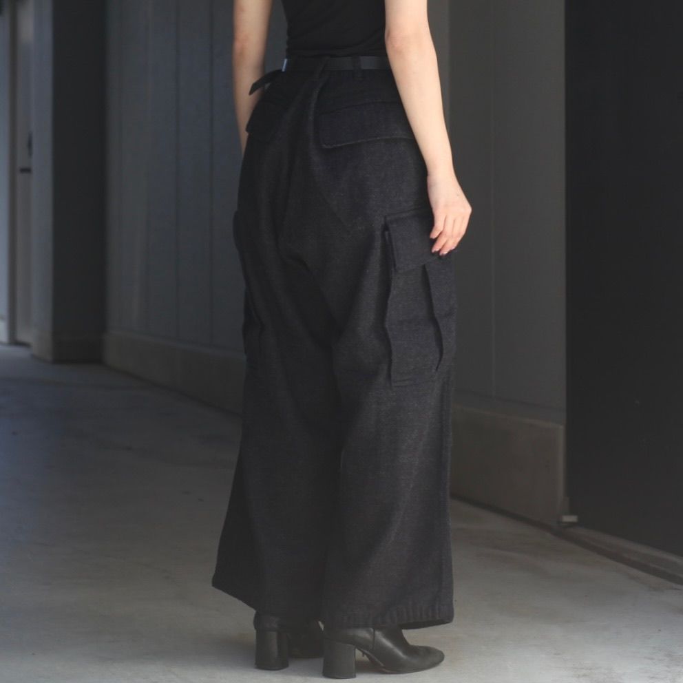 【残り一点】C/W Indigoherringbone Junglefatigue Pants
