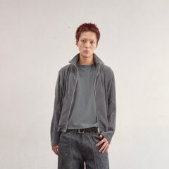 【残り一点】Velour Zip Up Track Top