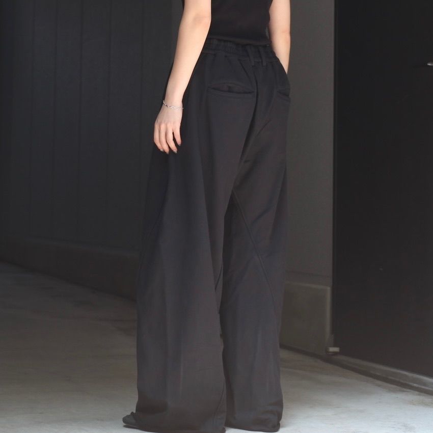 【残り一点】36G Fine Sweat Draping Easy Pants