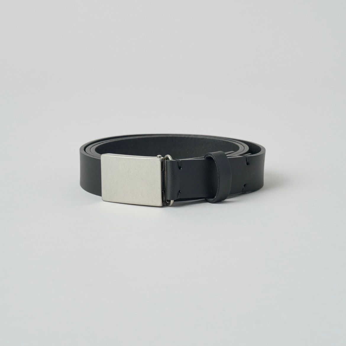 【残りわずか】Leather Belt(PLAIN BUCKLE)