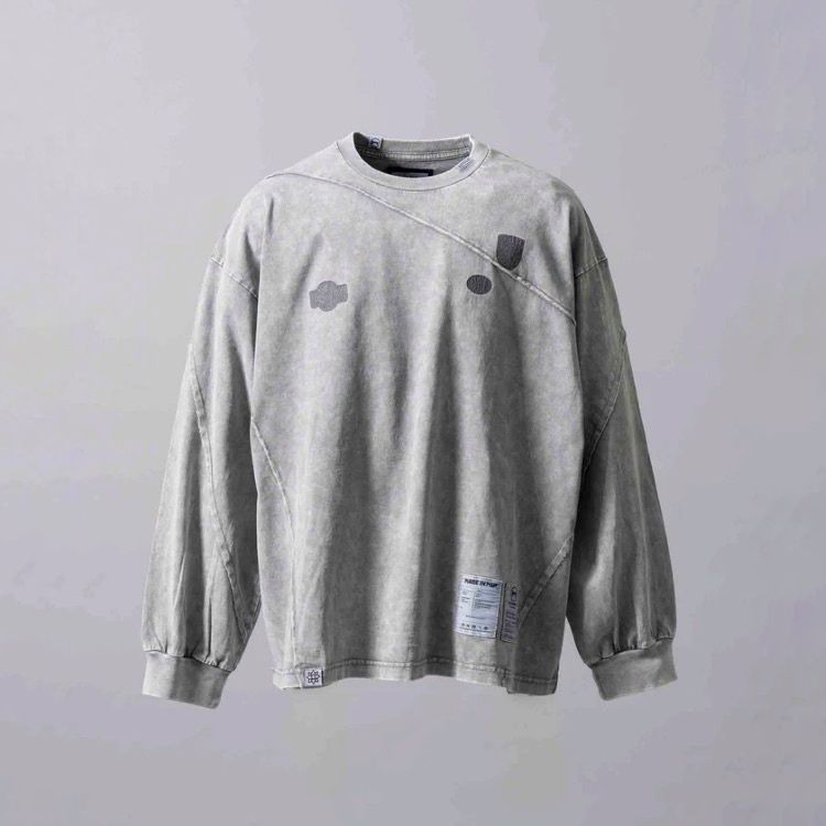 【残り一点】Switching Prime-Over Crew Neck Long Sleeve T-shirt