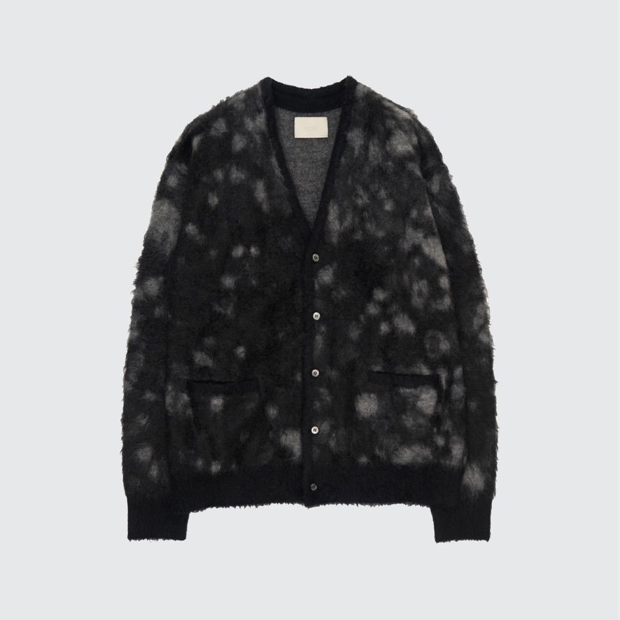 【残り一点】Kid Mohair Jacquard Cardigan