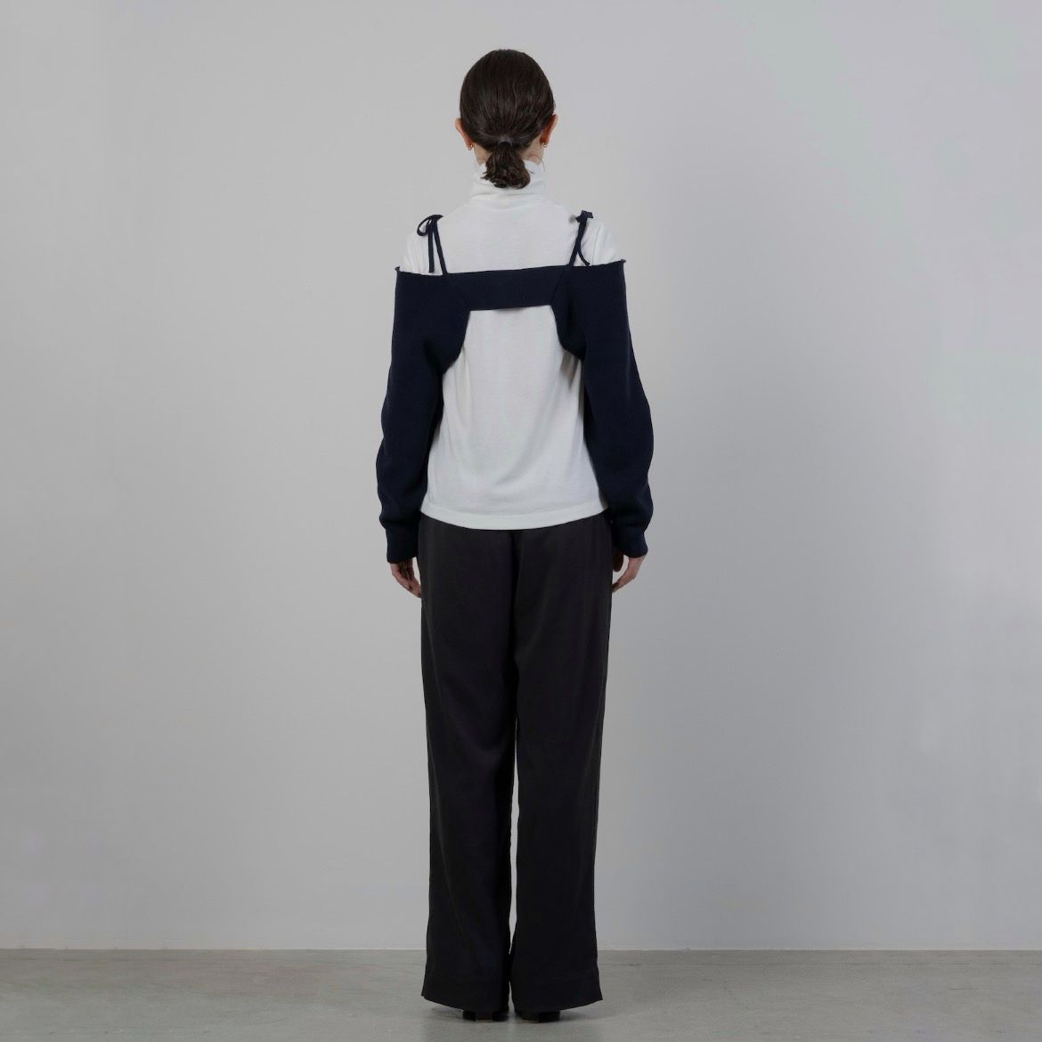 【残り一点】Washable Wool Dia Suit Off Shoulder Sleeves