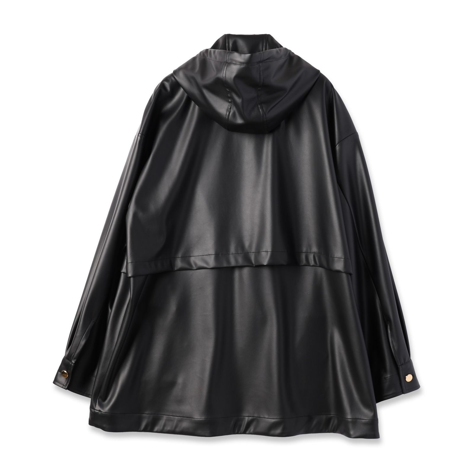 CULLNI - 【残り一点】Faux Leather Layered Half Coat | ACRMTSM 