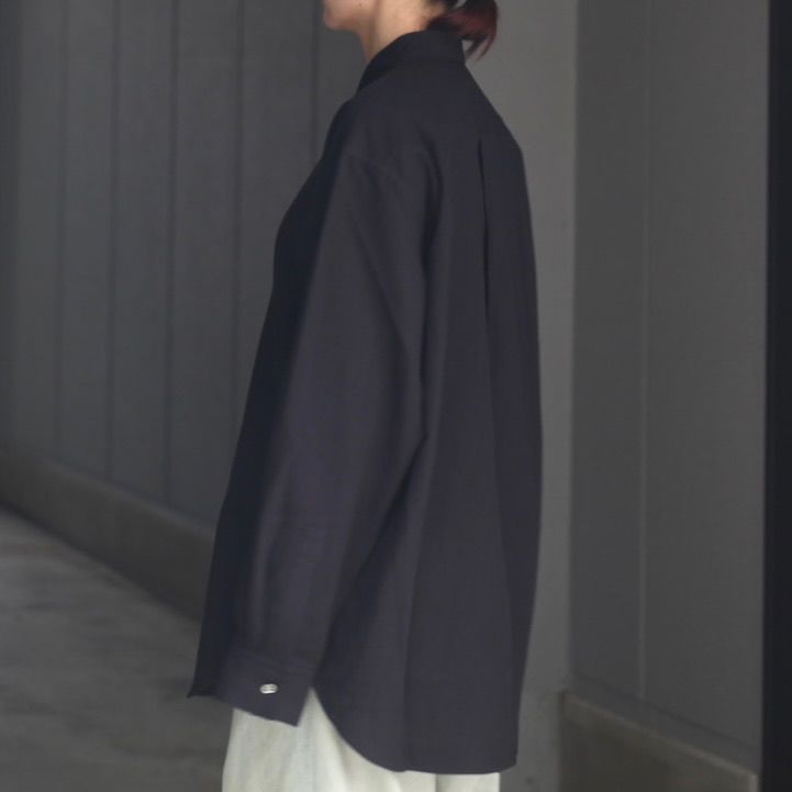 【残り一点】コットンカシミヤオーバーサイズシャツ