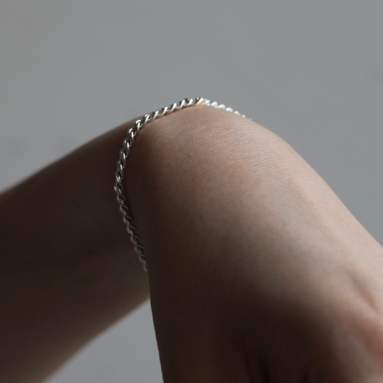 Garden of Eden - 【残り一点】Curb Chain Brace(WHITE×10K GOLD Garden of Eden - 【残り一点】Curb Chain Brace(WHITE×10K GOLD