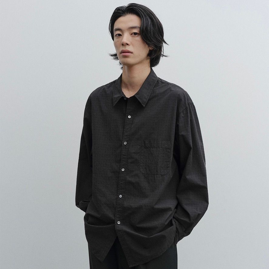 【残り一点】Bold Garment Gingham Check Shirt