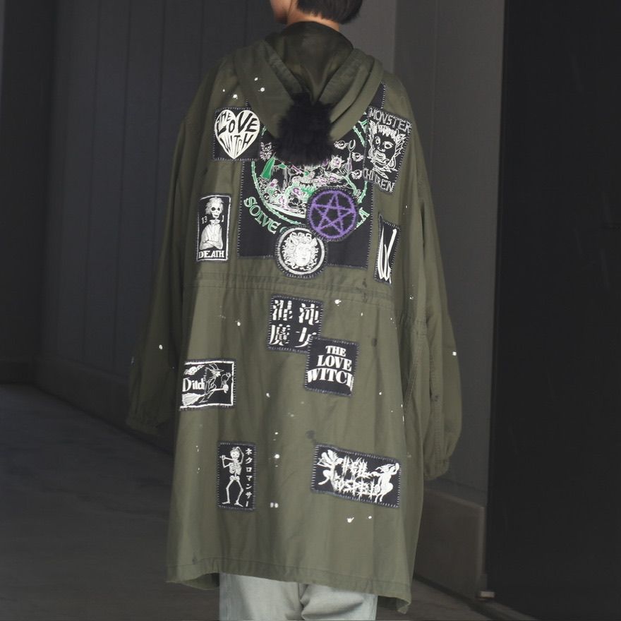 KIDILL - 【残り一点】Mohawk Patch Mods Coat | ACRMTSM ONLINE STORE